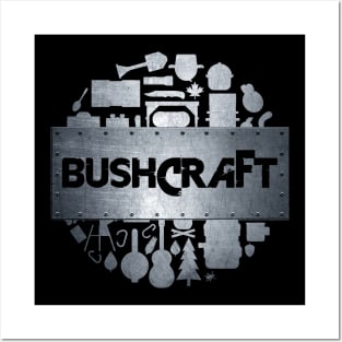 Bushcraft Metal Posters and Art